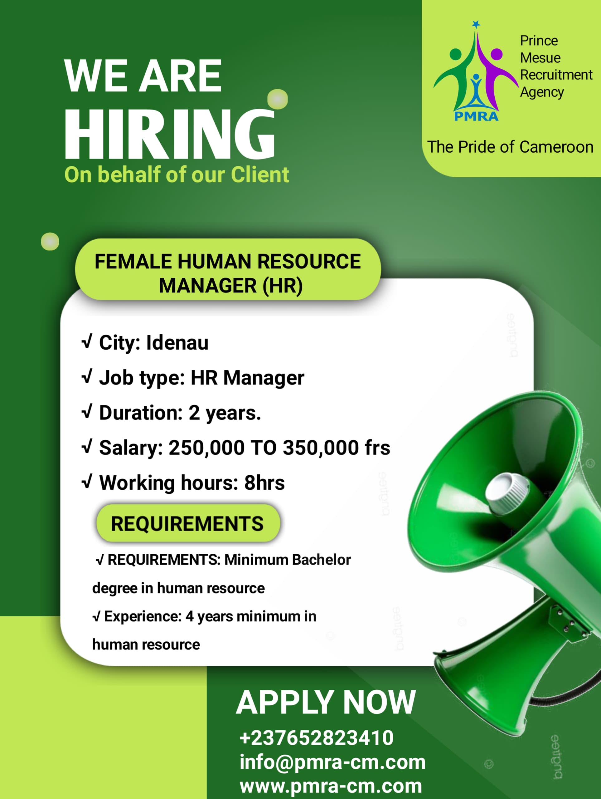 Prince Mesue Recruitment Agency (PMRA)